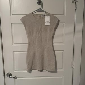 Zara Women's Cream Dress